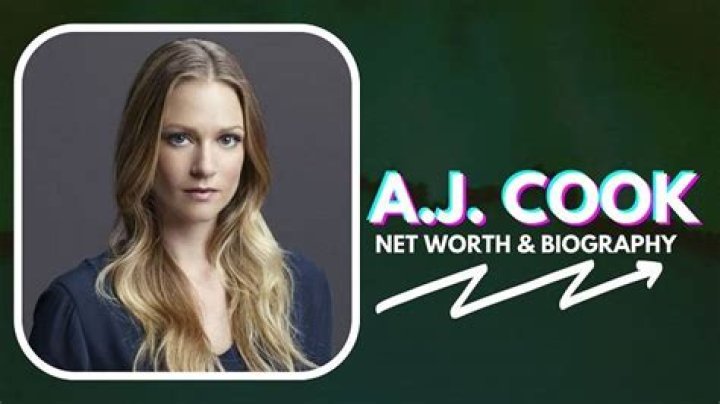 A J Cook Net Worth: A Deep Dive into the Life and Earnings of the Criminal Minds Star