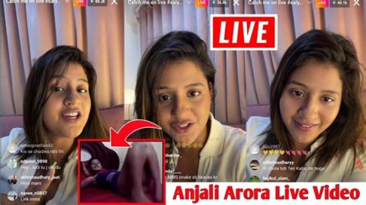 Anjali Arora Viral MMS: The Untold Story Behind the Sensation