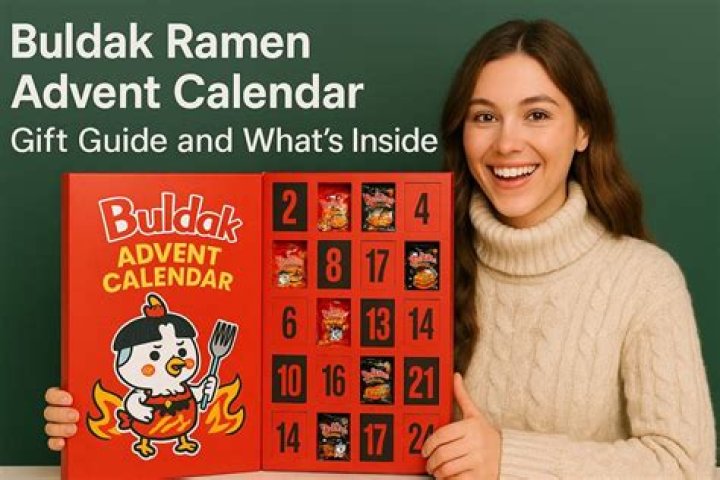 Buldak Advent Calendar: The Ultimate Guide to Spicy Delight
