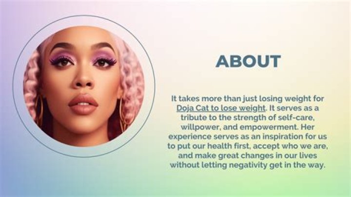 Doja Cat Weight Insights: Changes and Impact on Her Life and Career
