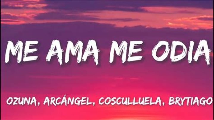 Exploring the Meaning Behind "Me Ama Me Odia Lyrics in English"
