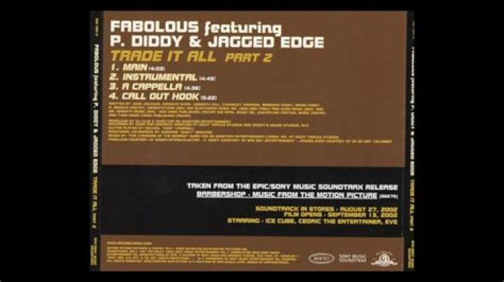 Fabolous Trade It All Pt 2 Ft P Diddy New Music: A Timeless Collaboration Returns