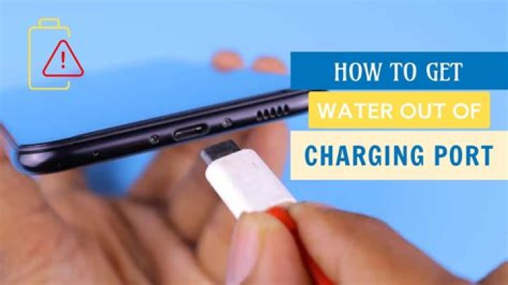 How to Get Water Out of Charging Port: Effective Techniques and Tips