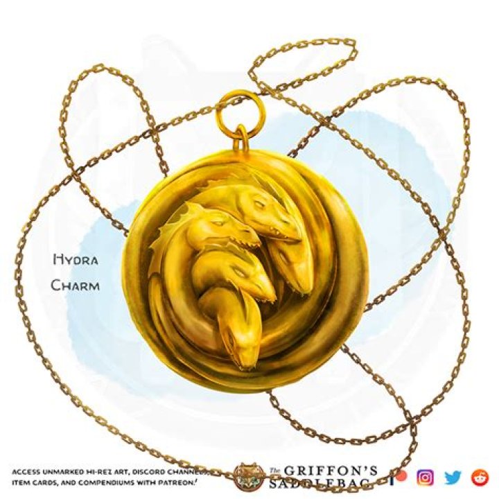 Hydra Charm Griffon's: The Enigmatic Marvel of Fantasy Lore