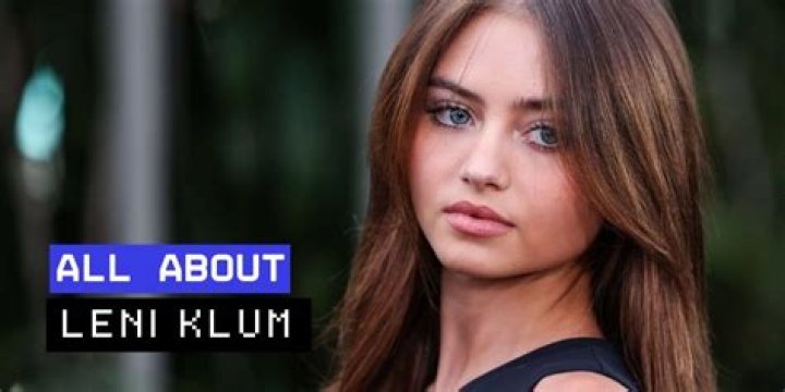 Leni Klum: The Rising Star of Fashion and Modelling