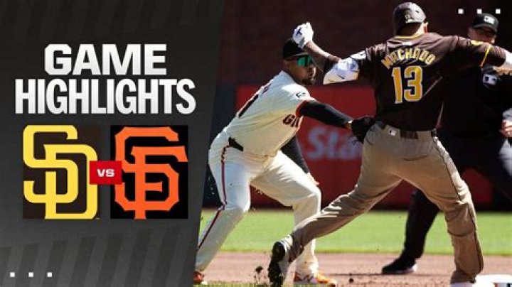 Padres vs Giants: A Historic Rivalry in Major League Baseball