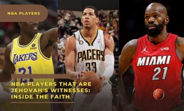 Pro Athletes Embracing Faith: Jehovah's Witnesses in the NBA