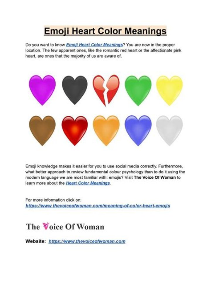 Understanding Heart Color Meaning: What Your Heart Colors Reveal About You