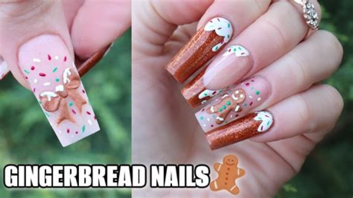 What Are Gingerbread Nails? The Trendy Nail Art You Need to Know