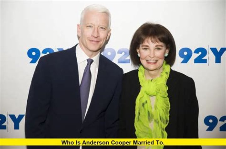 Who Is Anderson Cooper Married To? Exploring the Life of the Renowned Journalist